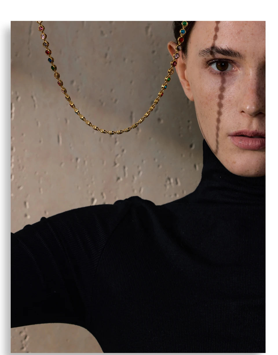 Colorful Luxury Cast Chain