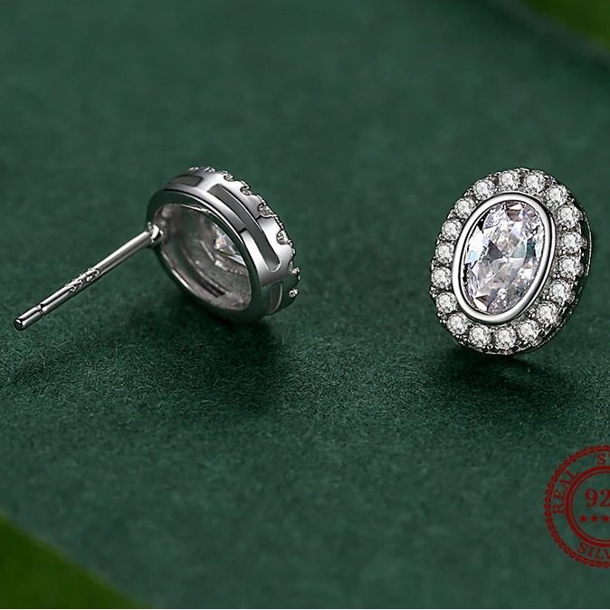 Egg Shape Earrings
