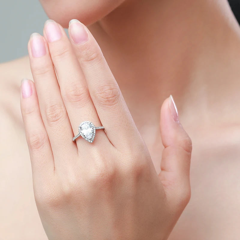 3CT Emerald Cut Rings