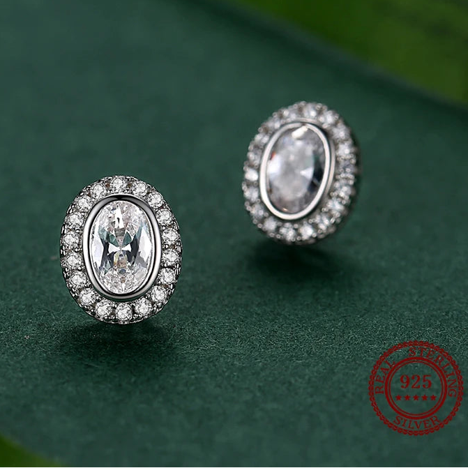Egg Shape Earrings