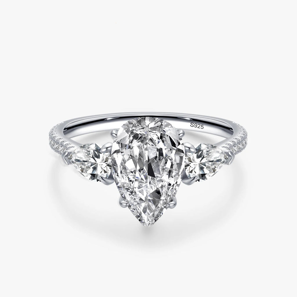 5ct Pear Ring