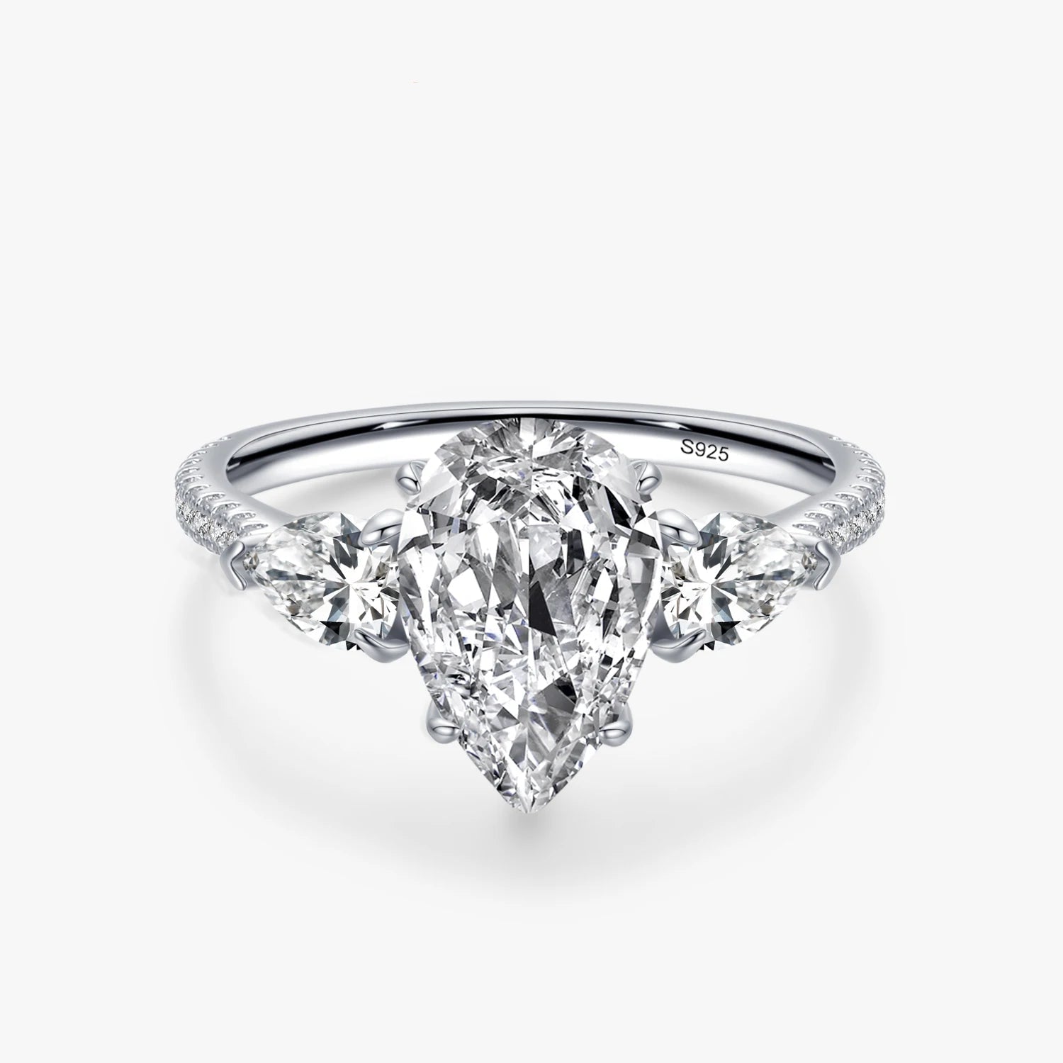 5ct Pear Ring
