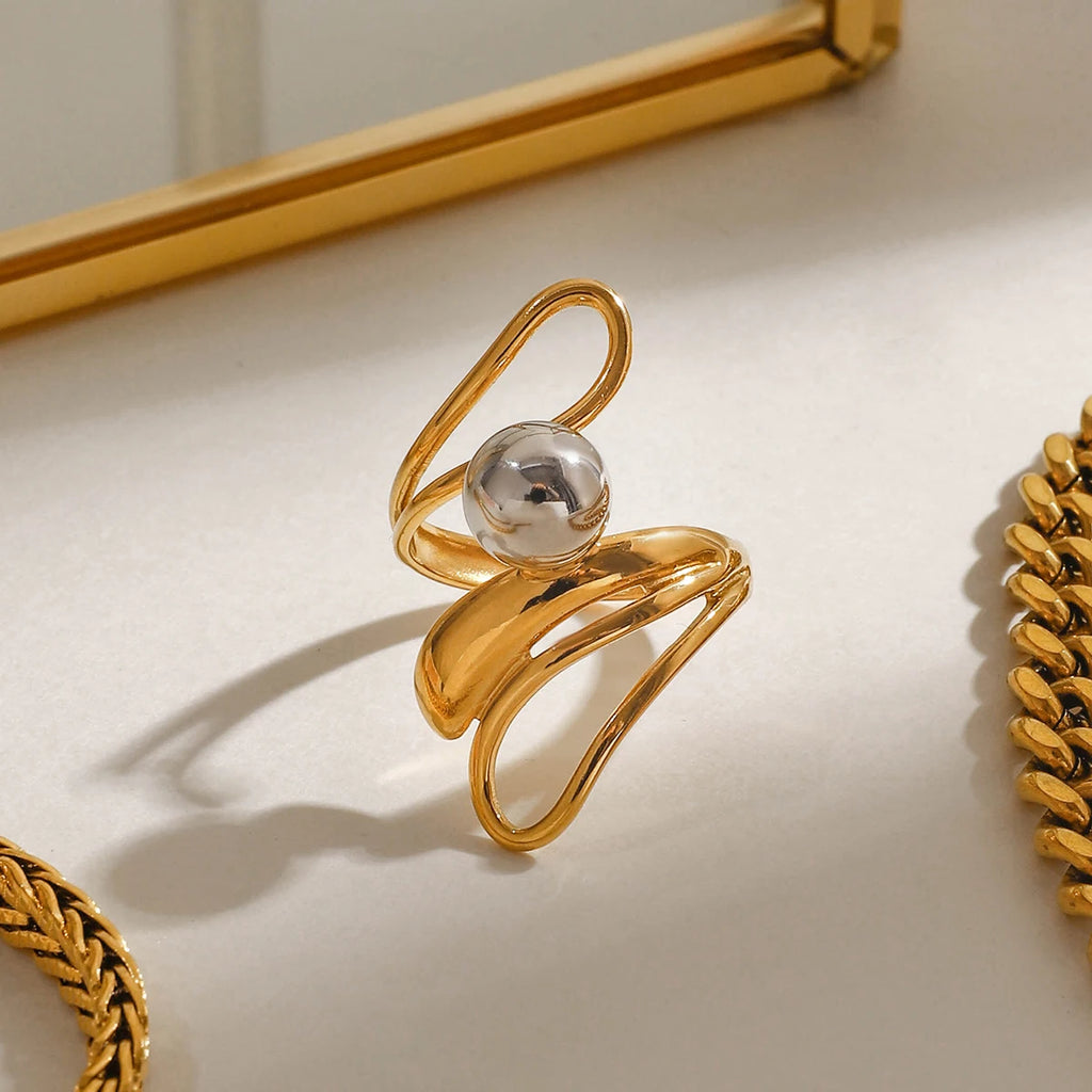 Minimalist Two Tone rings