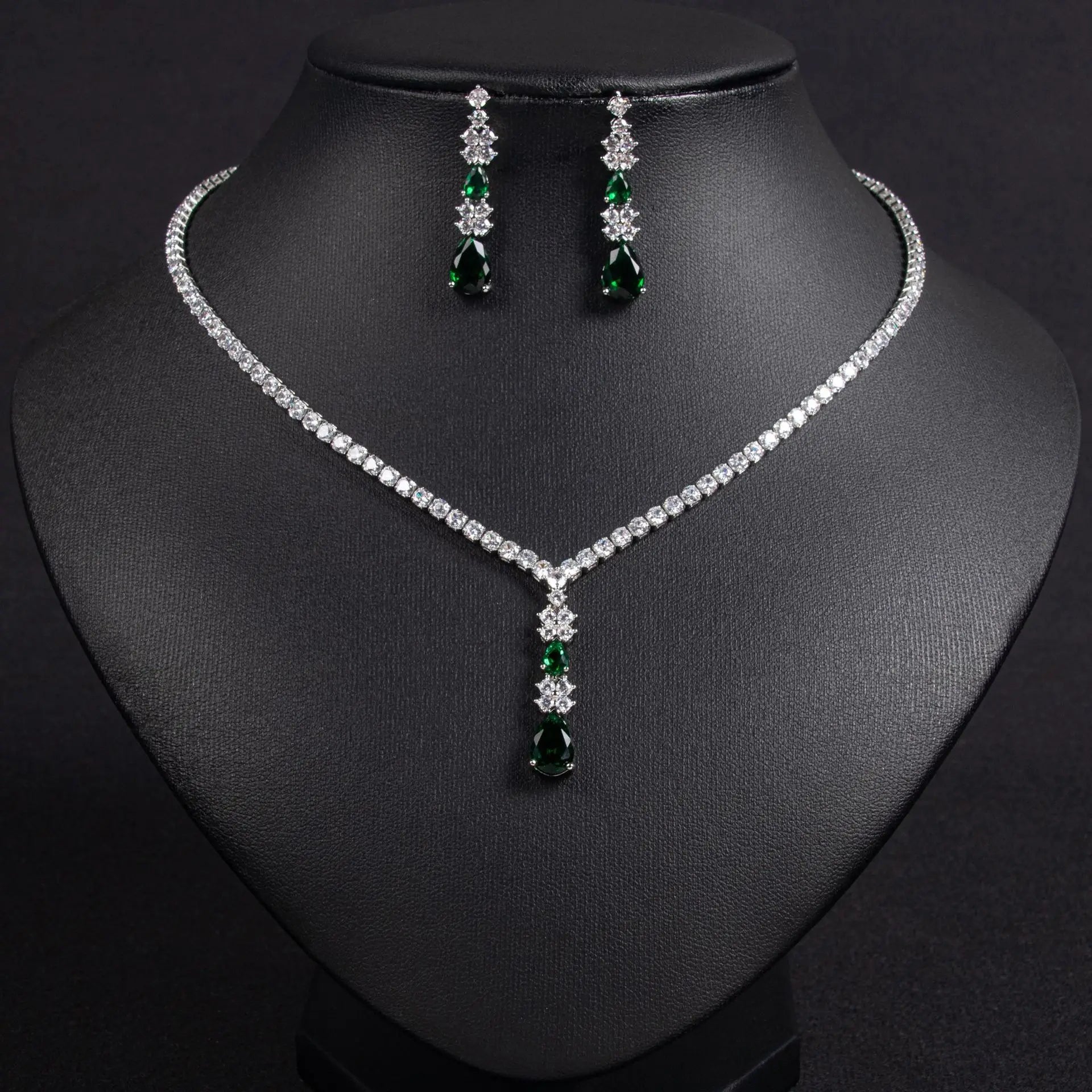Water Drop Necklace Set