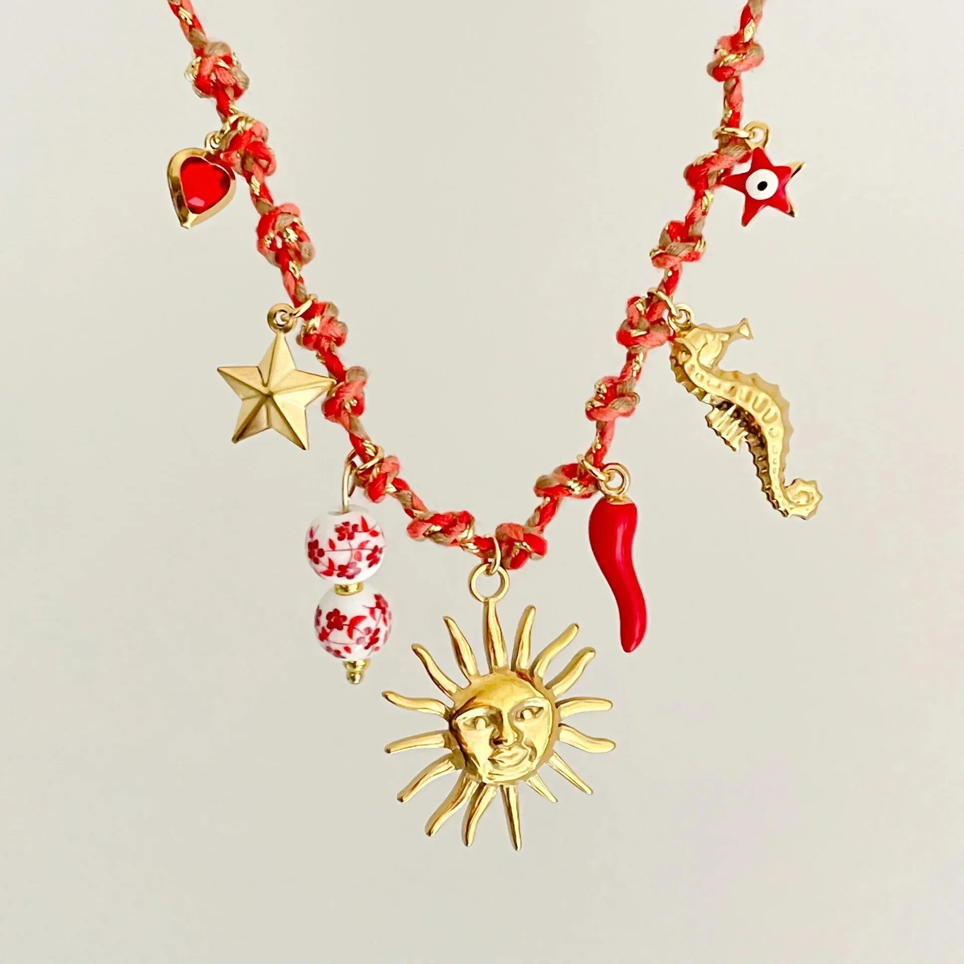 Handmade Starfish Necklace - Beach Style