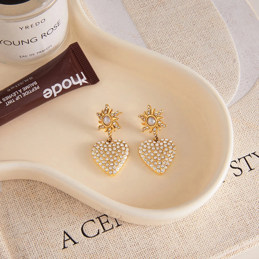 White Pearl Earring