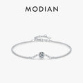 0.25CT Moissanite Bezel Bracelet