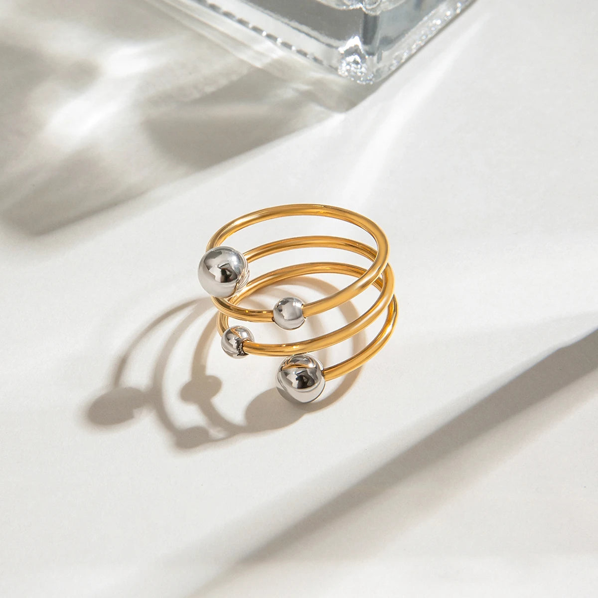 Minimalist Two Tone rings