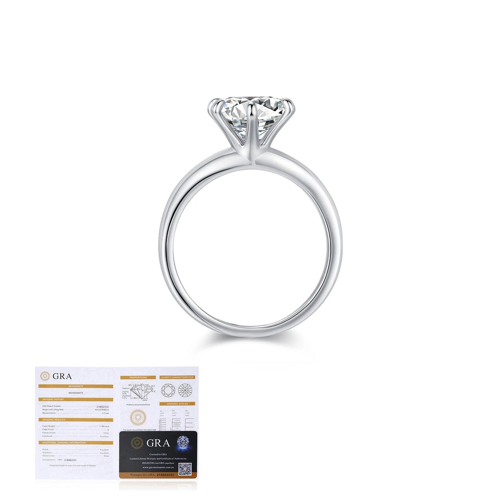 Clarity Moissanite Rings