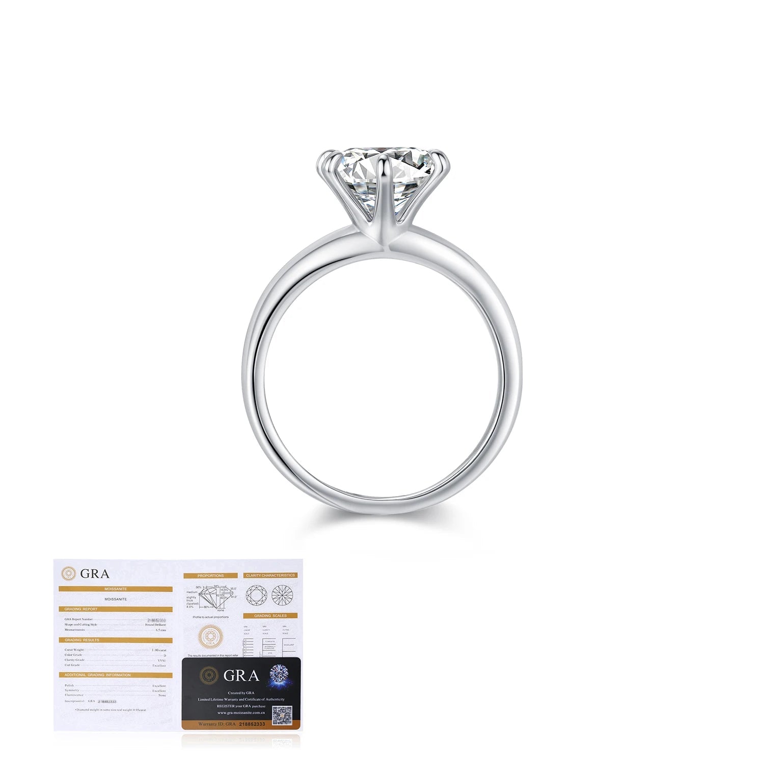 Clarity Moissanite Rings
