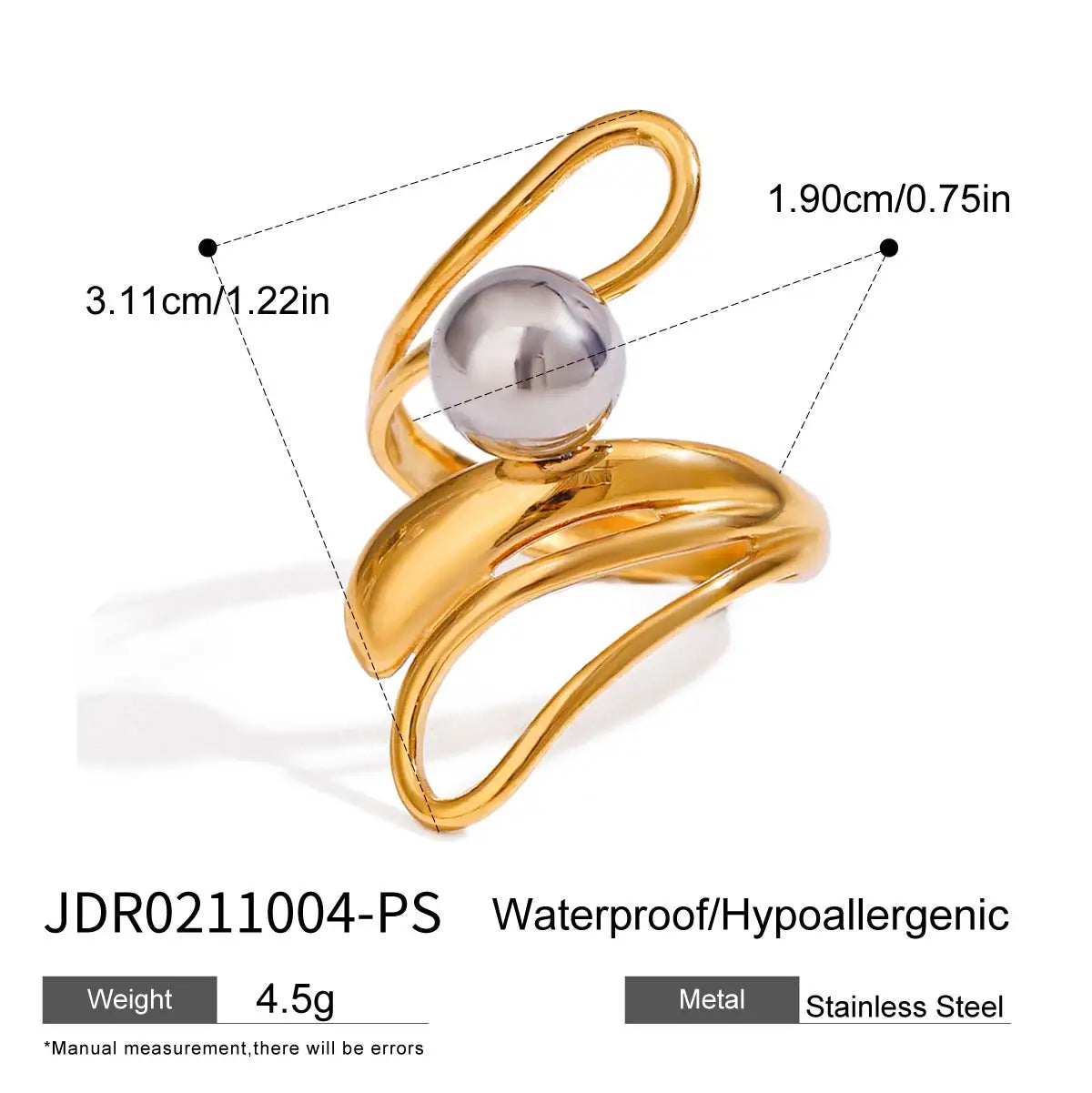 Minimalist Two Tone rings
