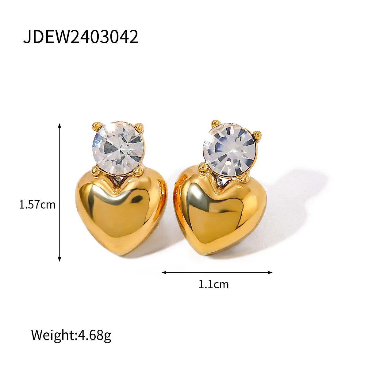 Classic Heart Earring