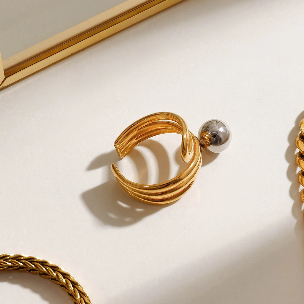 Minimalist Two Tone rings