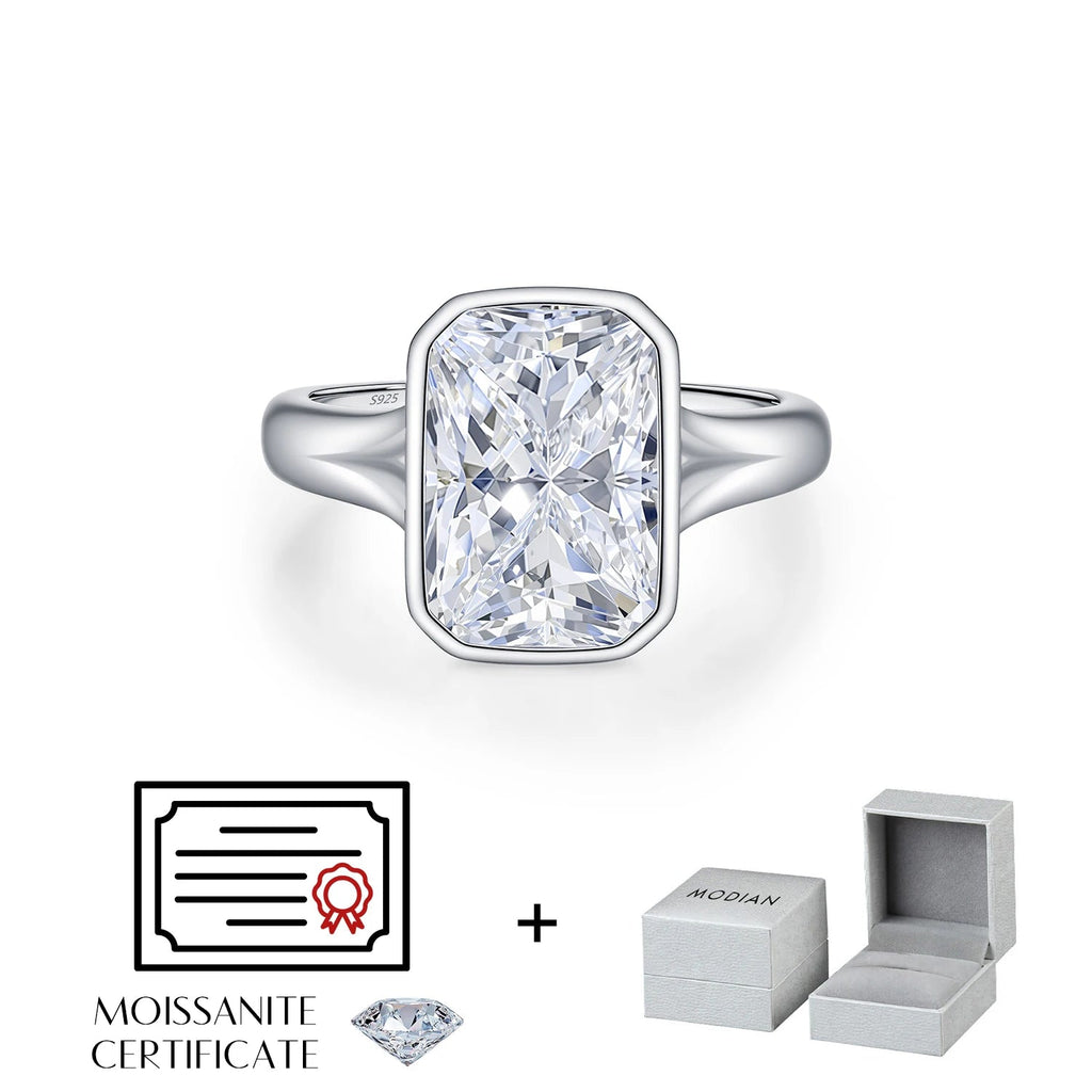 4.5CT D Color Moissanite Ring