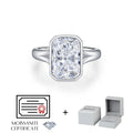 4.5CT D Color Moissanite Ring