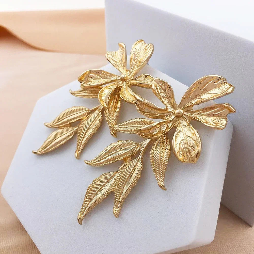 Flower Long Earring