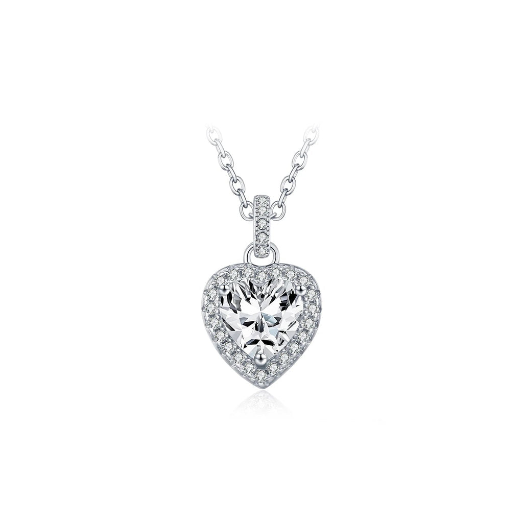 1CT Heart Necklace