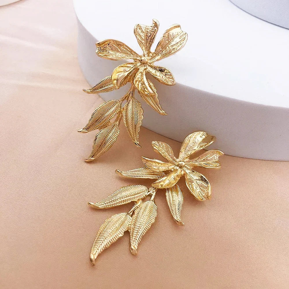Flower Long Earring