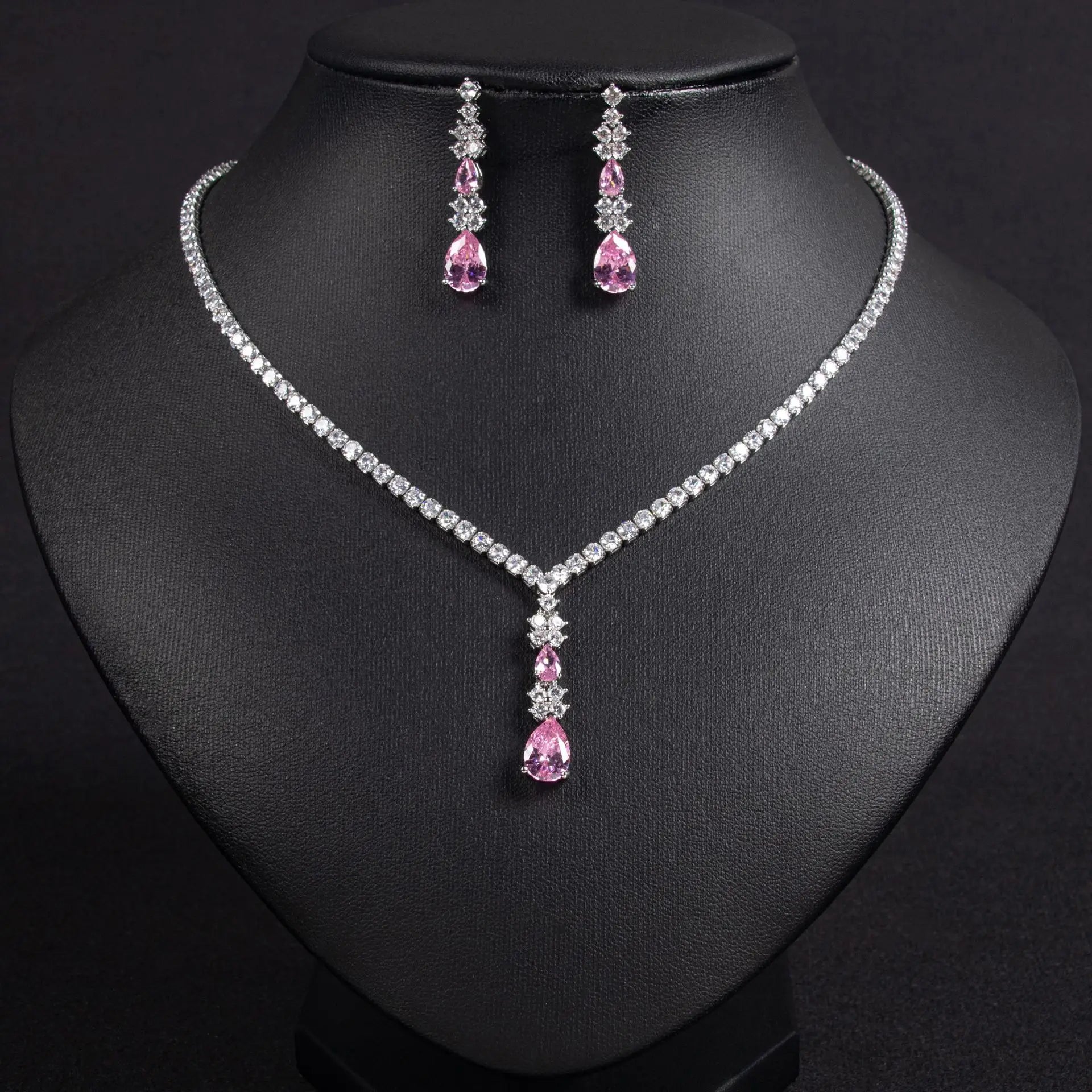 Water Drop Necklace Set