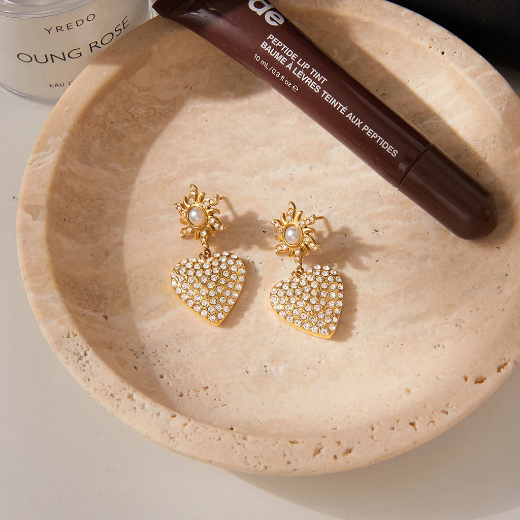 White Pearl Earring