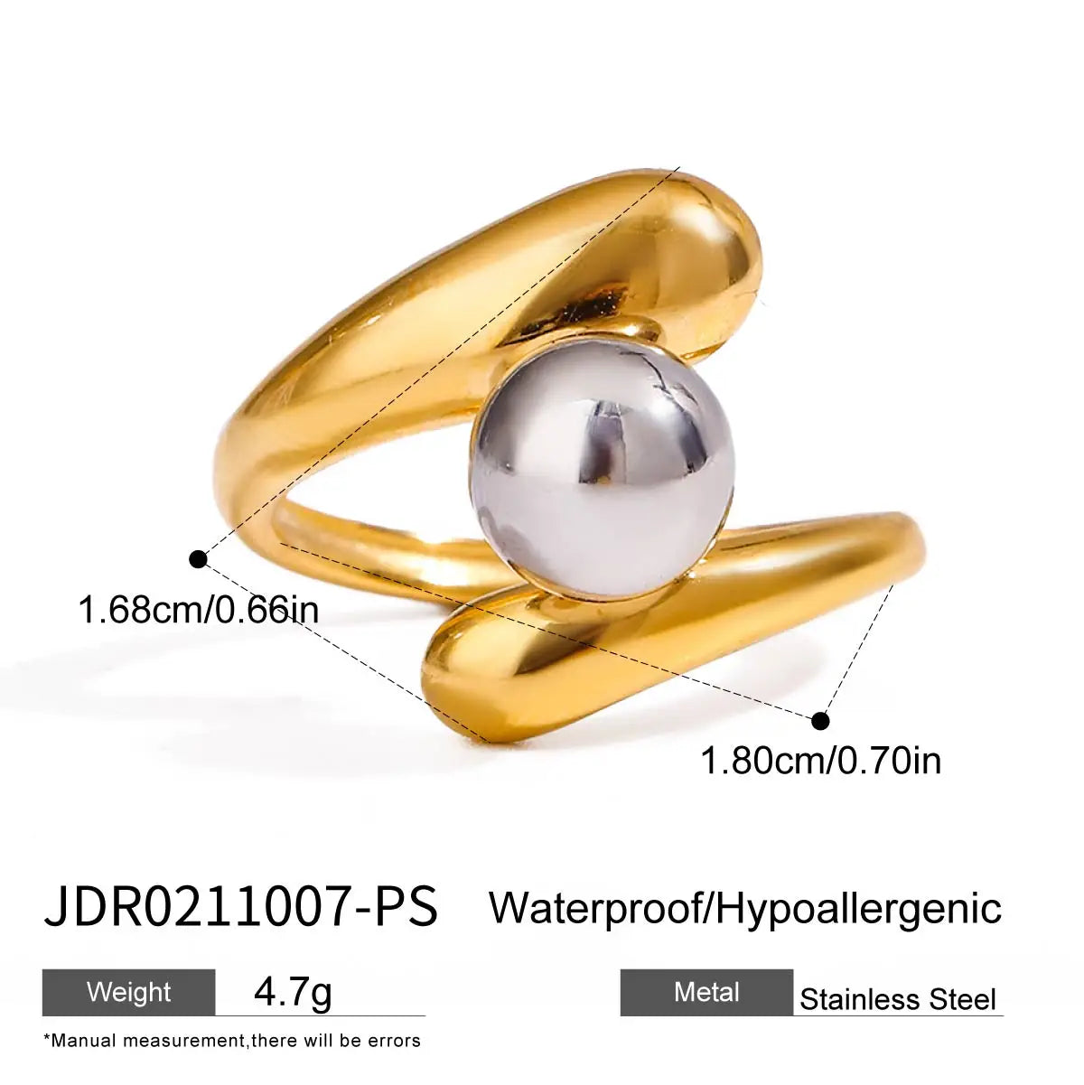 Minimalist Two Tone rings