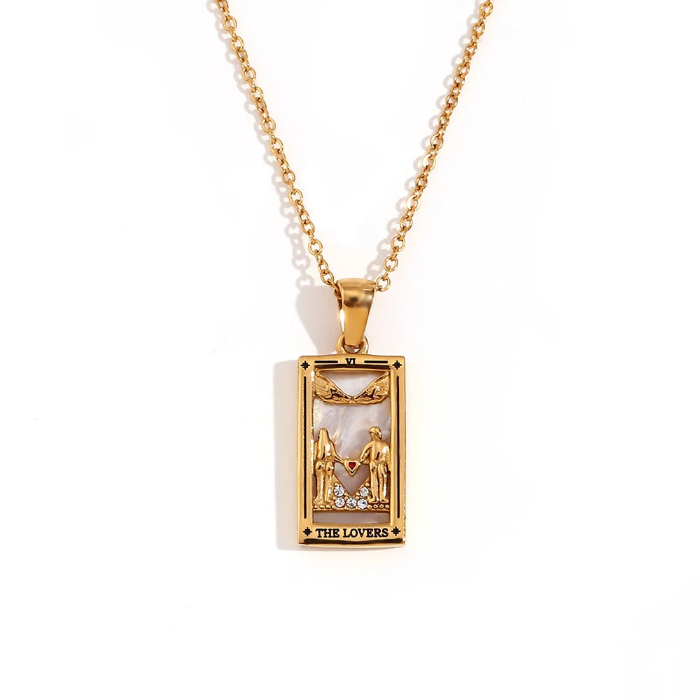 Tarot Queen Necklace