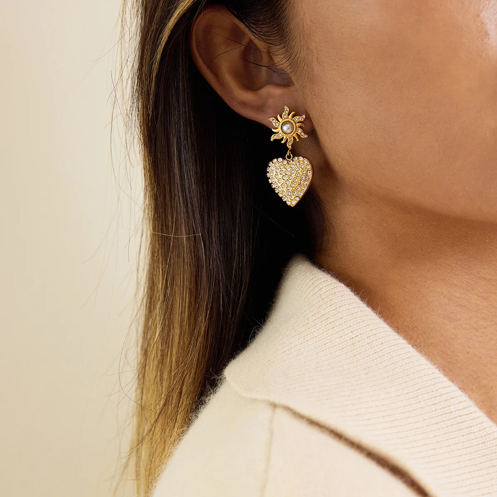 White Pearl Earring