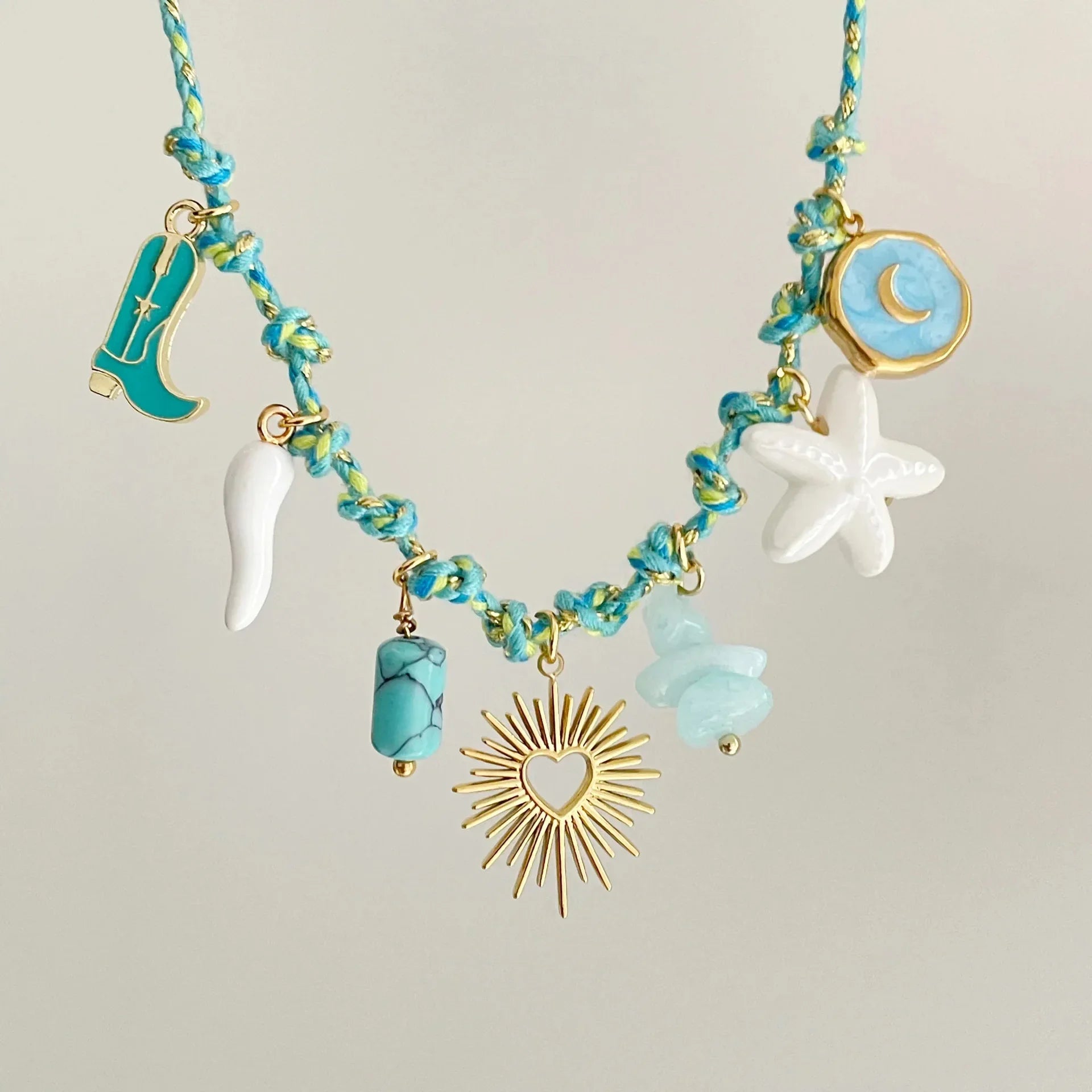 Handmade Starfish Necklace - Beach Style