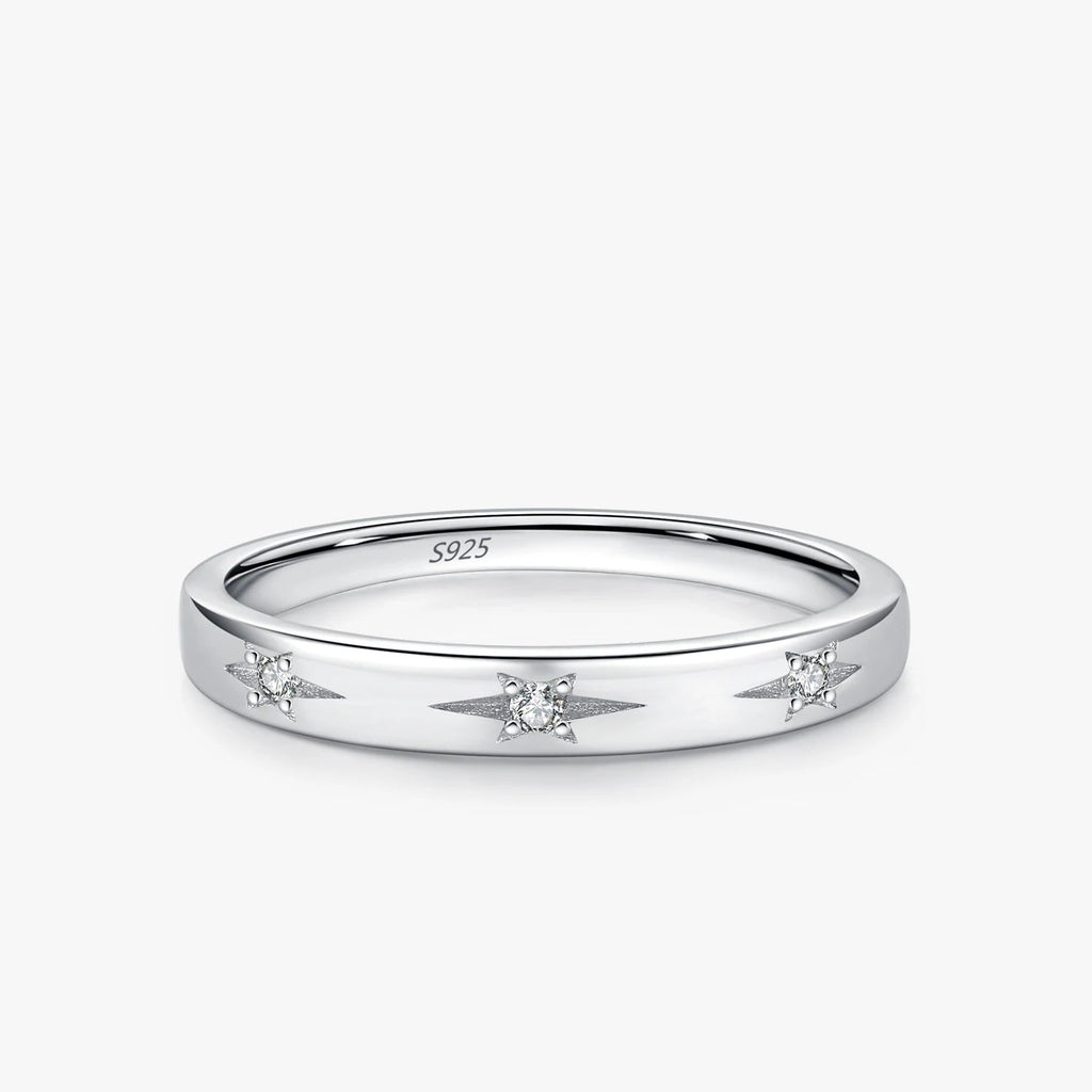 Silver Stars Ring