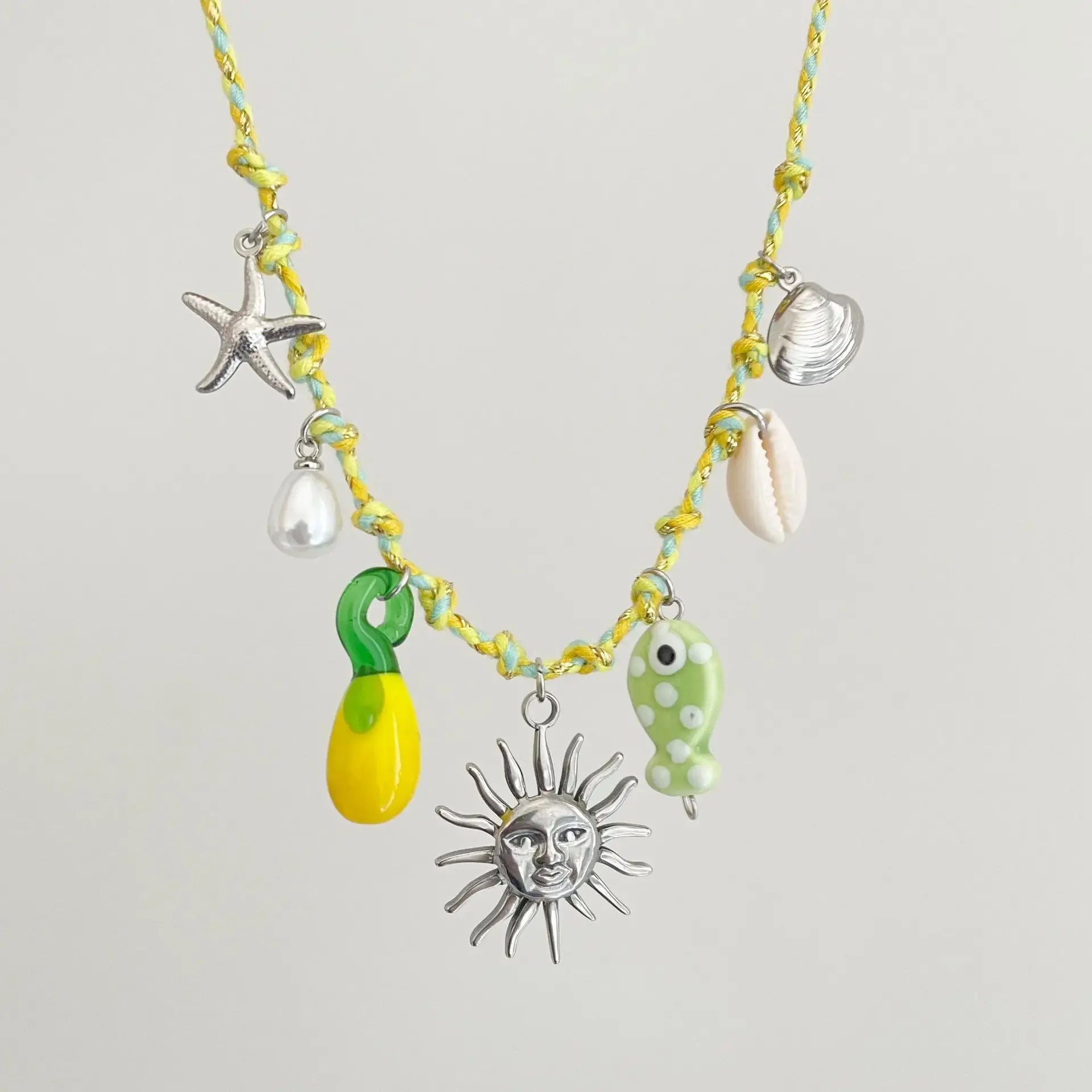 Handmade Starfish Necklace - Beach Style