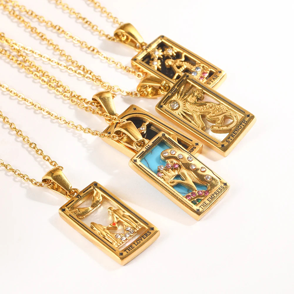 Tarot Queen Necklace