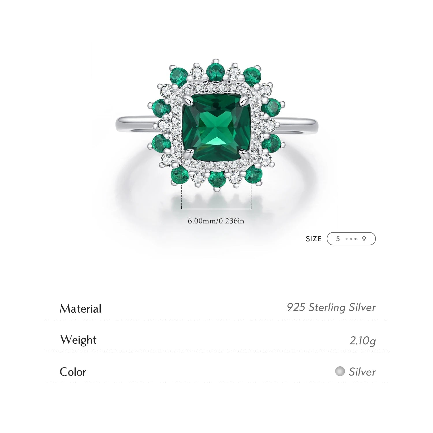Corolla Green Ring