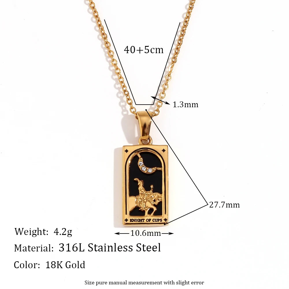 Tarot Queen Necklace