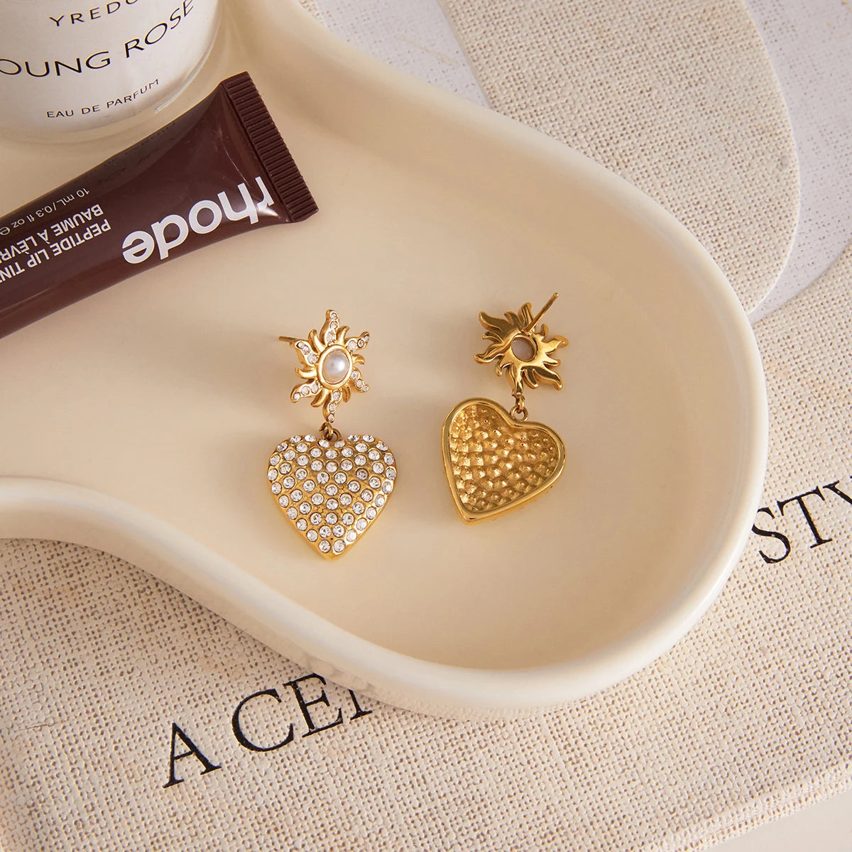 White Pearl Earring