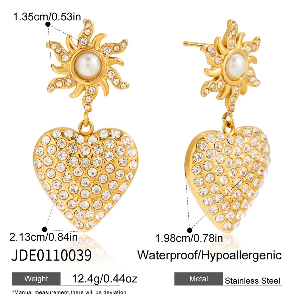 White Pearl Earring