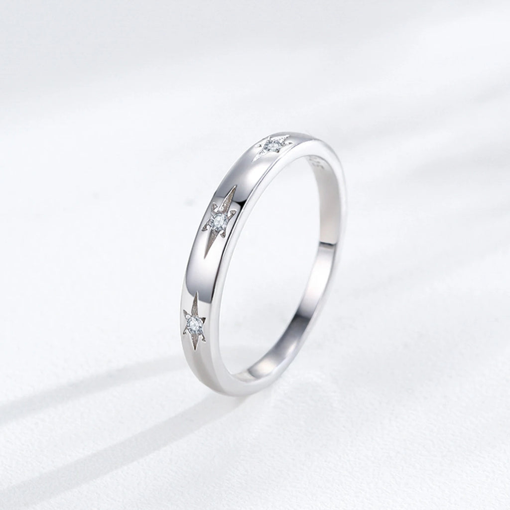 Silver Stars Ring
