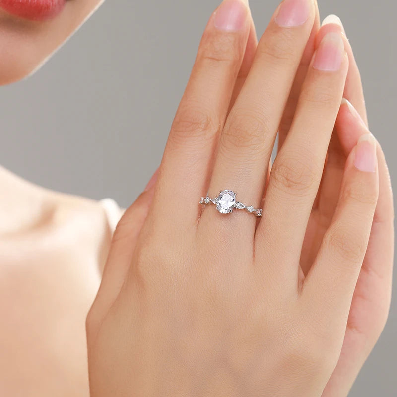 Oval Top Ring