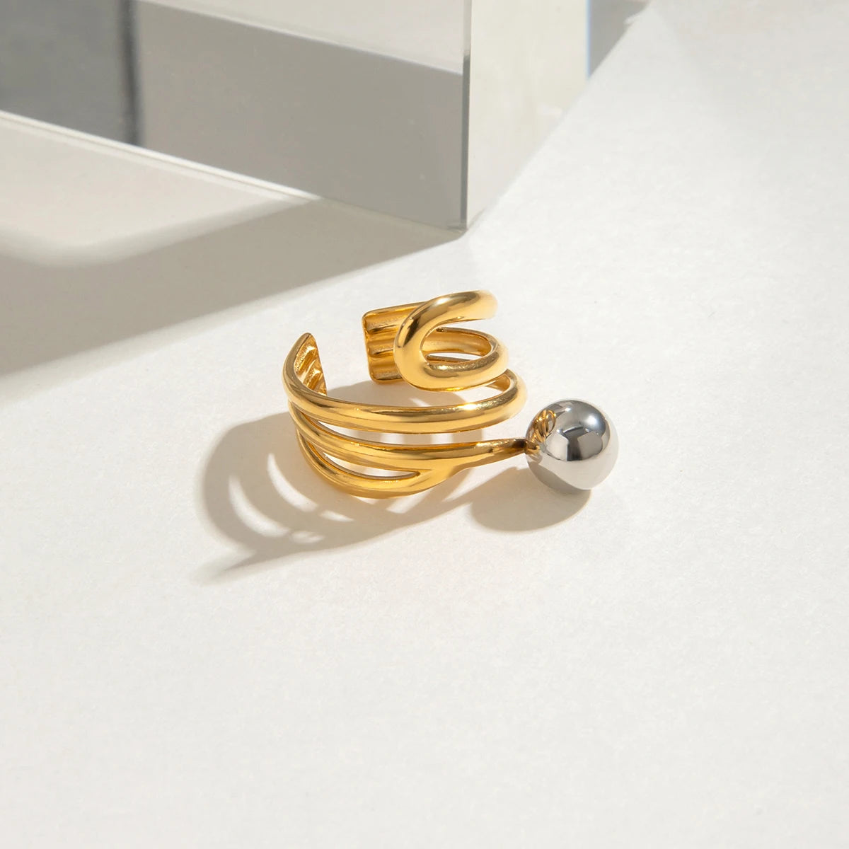 Minimalist Two Tone rings