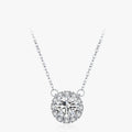 Circle Clear Necklace