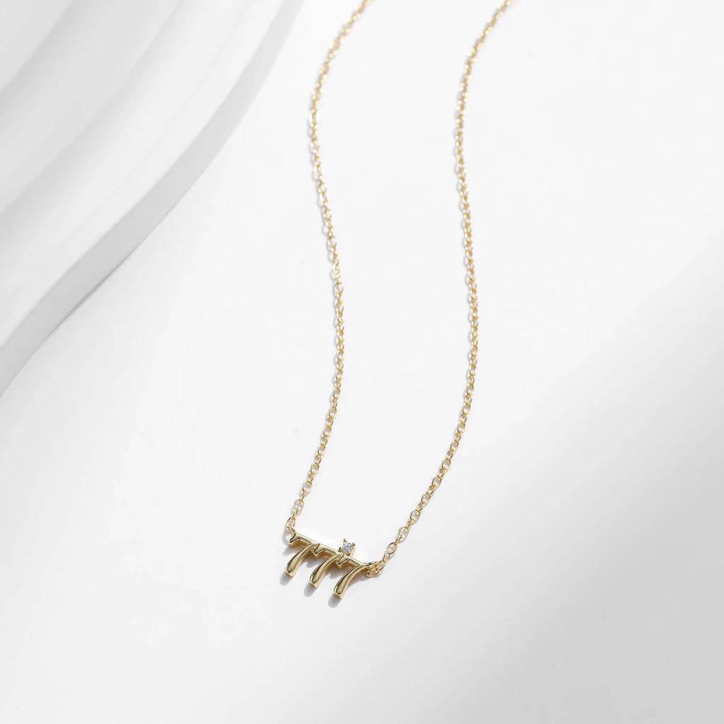 Lucky Number 777 Necklace