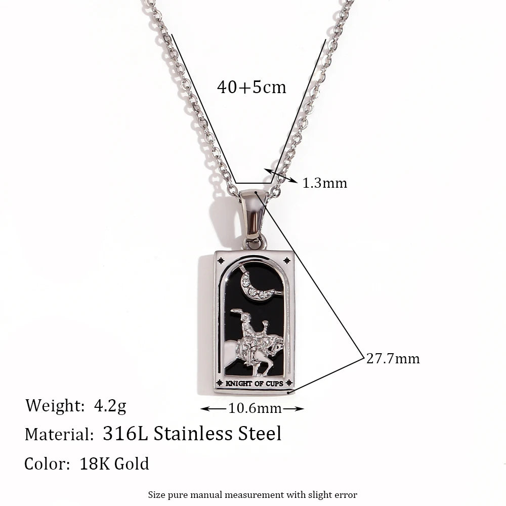 Tarot Queen Necklace