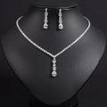 Water Drop Necklace Set