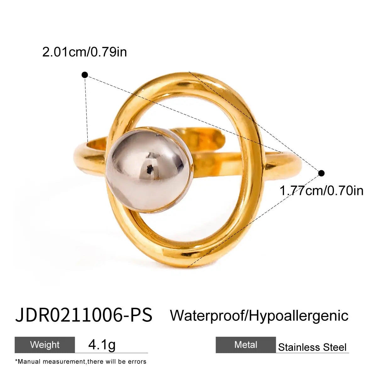 Minimalist Two Tone rings