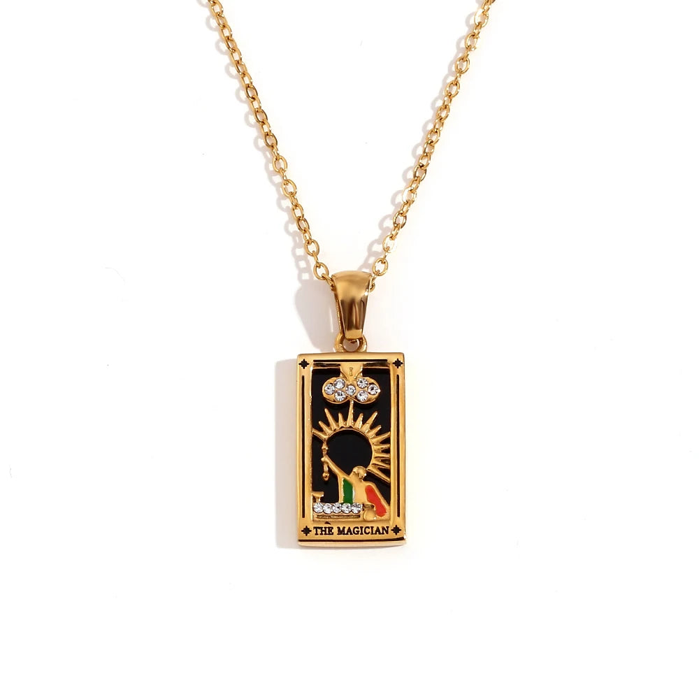 Tarot Queen Necklace