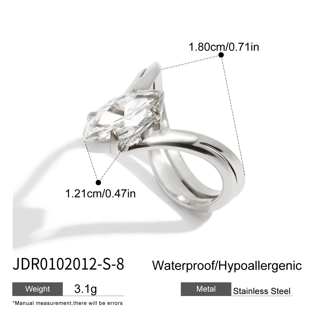 Minimalist Gold Geometric Rings