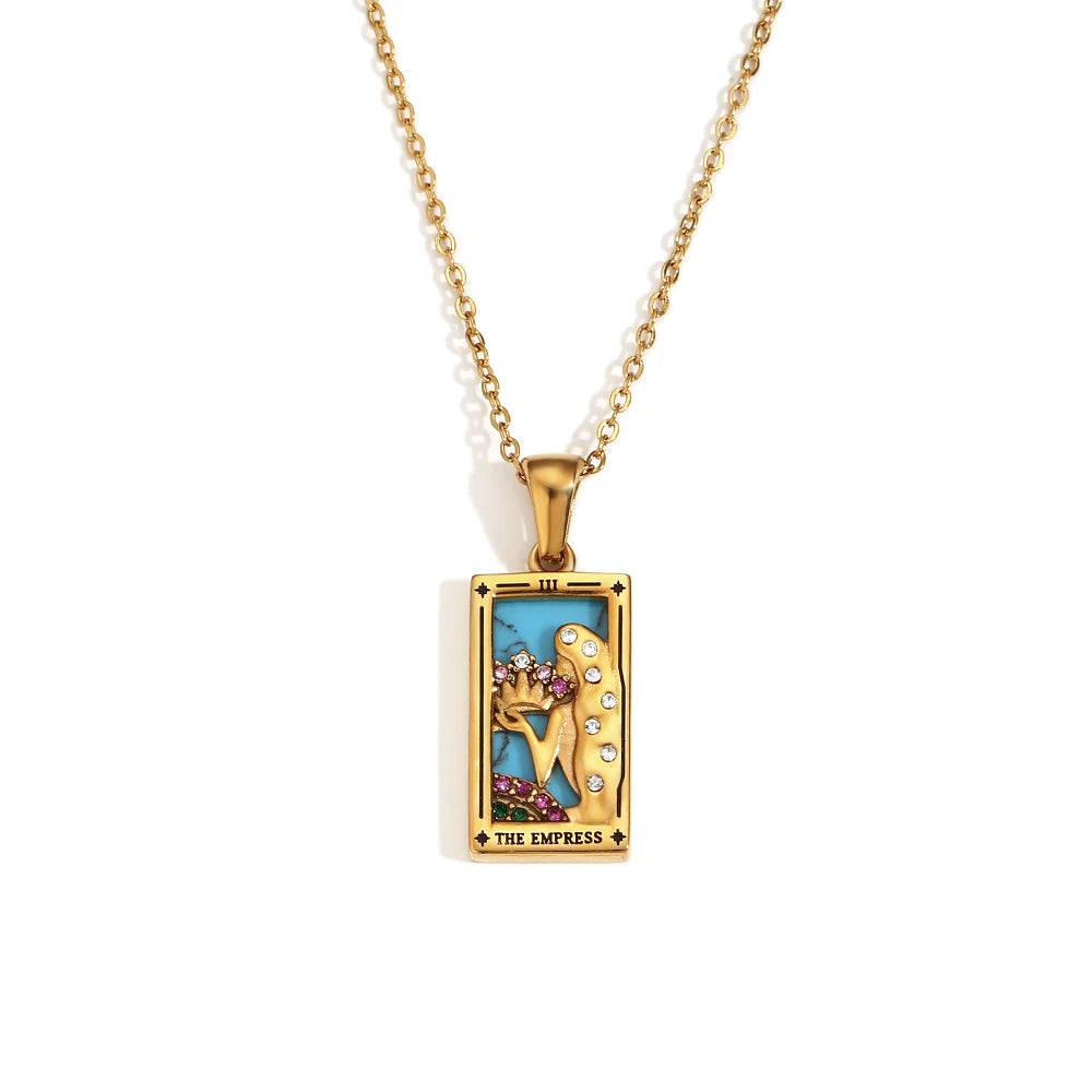 Tarot Queen Necklace
