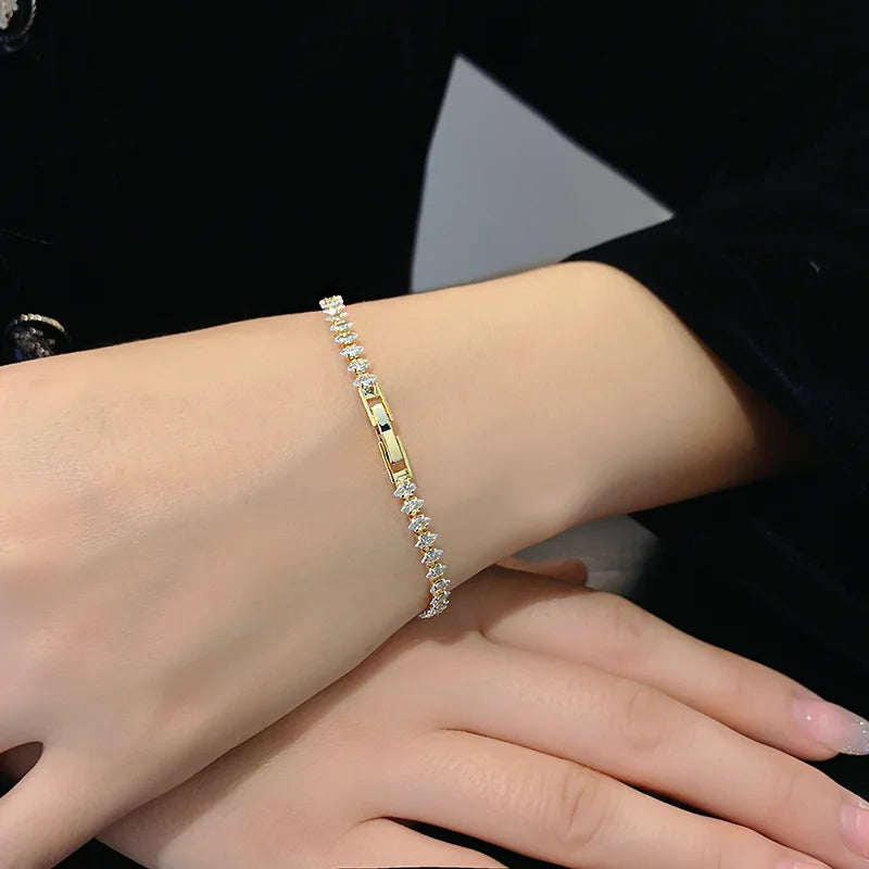 Marquise Tennis Bracelet