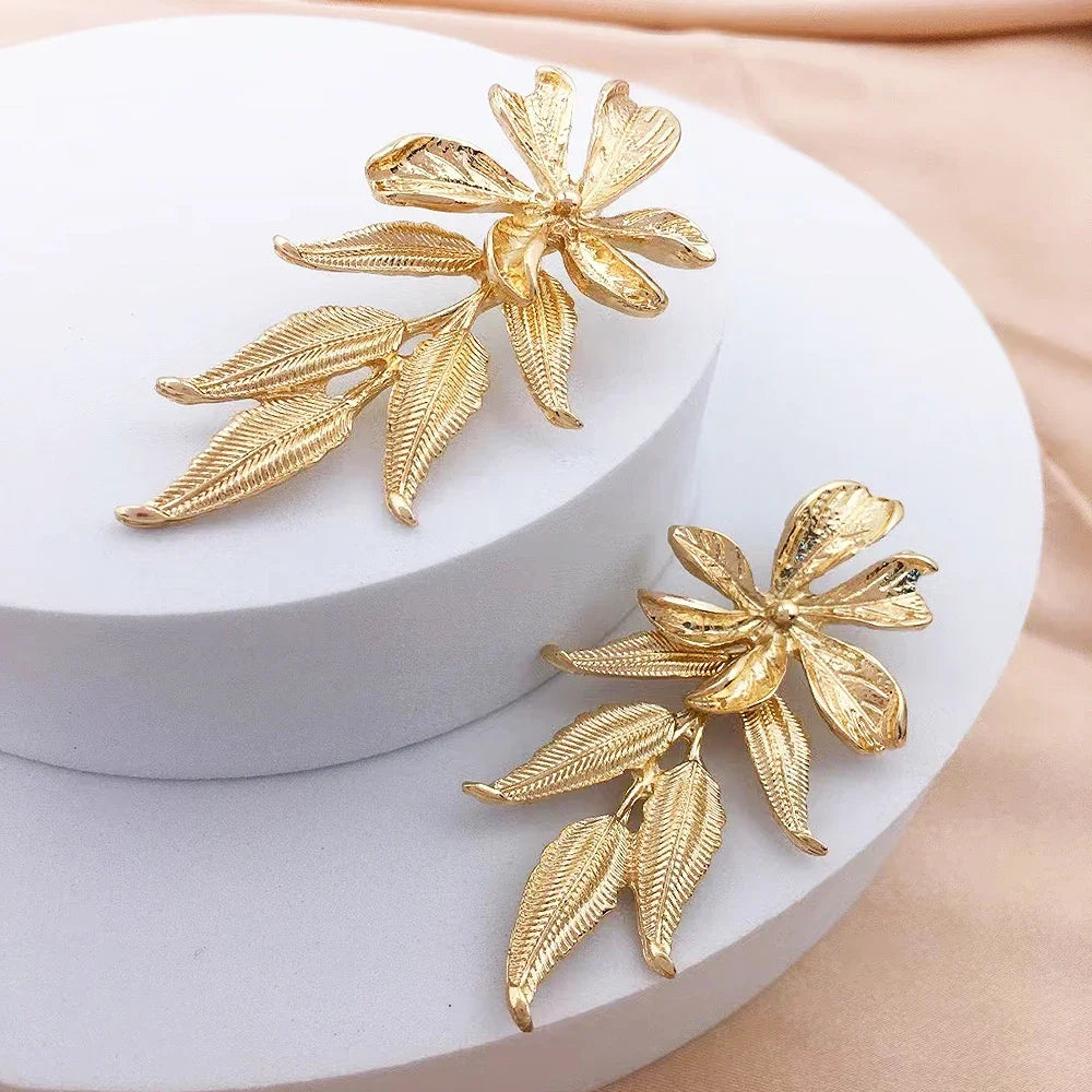 Flower Long Earring