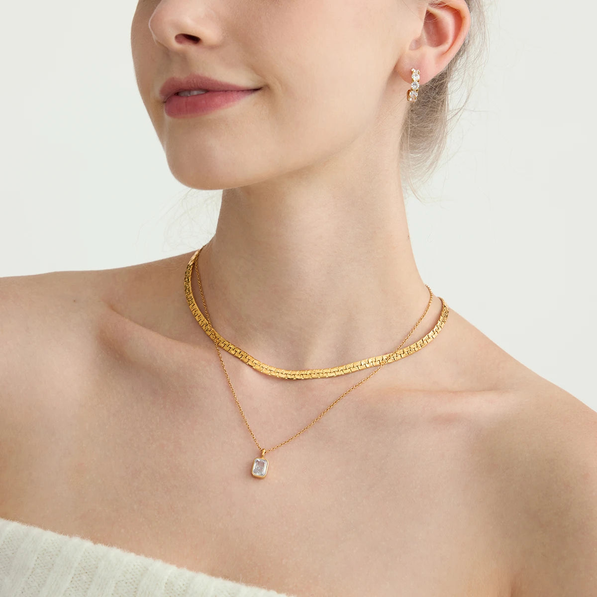 Minimalist Geometric Pendant