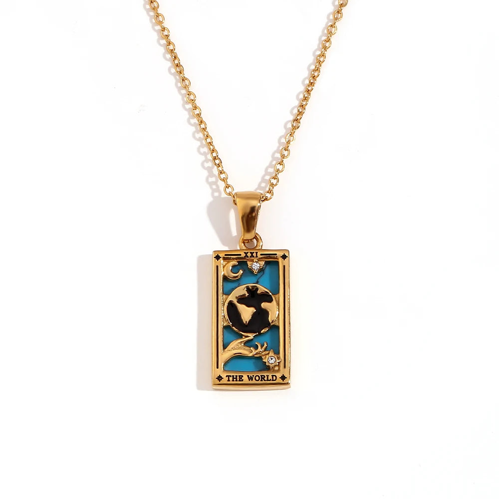 Tarot Queen Necklace
